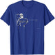 Paul Weller The Jam Guitar Plug In By Virginia Turbett T-Shirt - T-Shirt | Royal