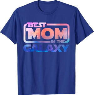 The best mom in the galaxy T-Shirt - T-Shirt | Royal