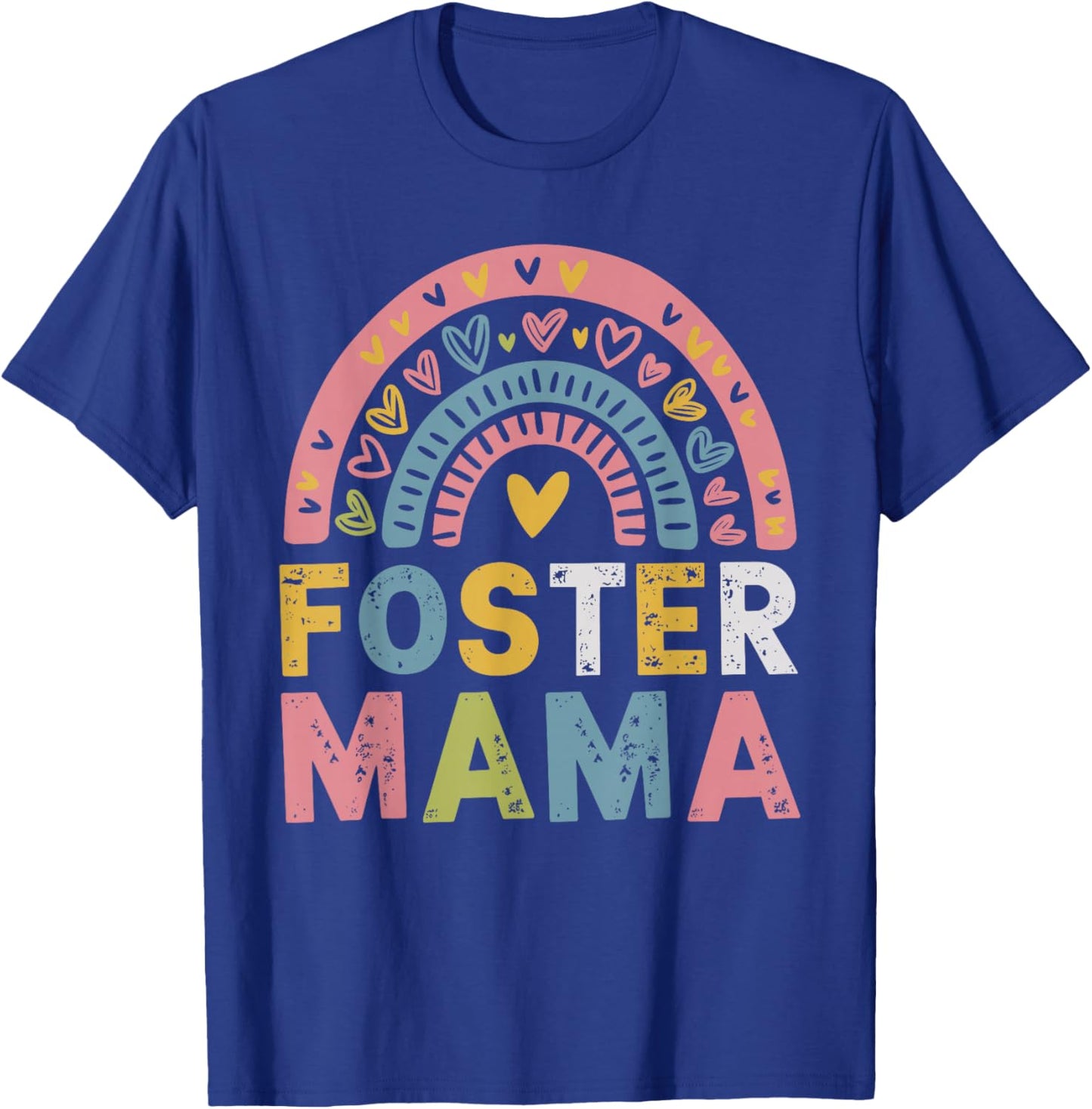 Foster Mama, Adoption Foster Care Foster Mom Adoption T-Shirt - T-Shirt | Royal