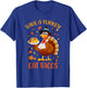 Save A Turkey Eat Tacos Funny Thanksgiving Men Women Kids T-Shirt - T-Shirt | Royal