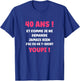 Humour nul Fille 40 Ans Rigolo drôle Anniversaire 40 Ans T-Shirt - T-Shirt | Royal
