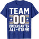 Kids Sports Preschool Team Kindergarten All Stars Jersey T-Shirt - T-Shirt | Royal