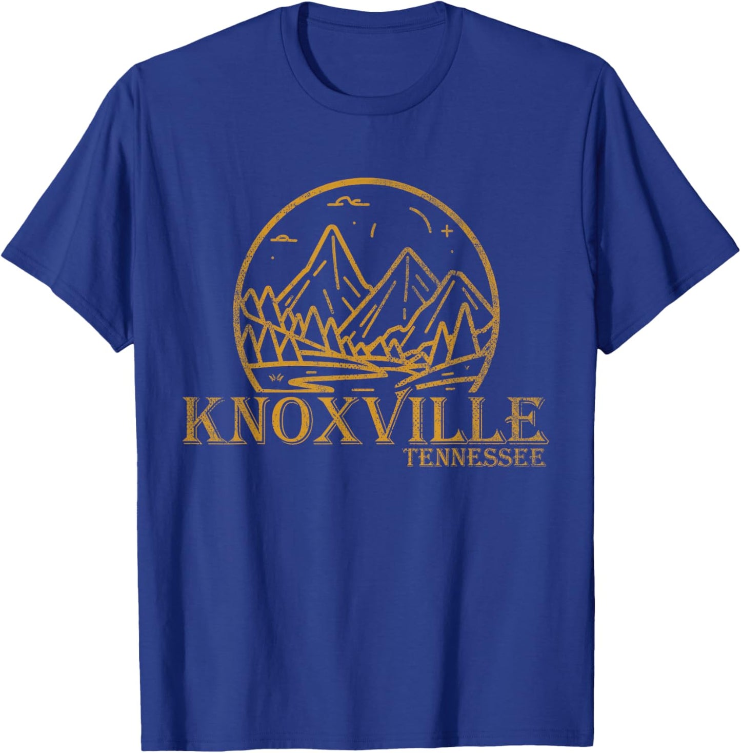 Knoxville Tennessee TN | Outdoor Hiking T-Shirt - T-Shirt | Royal