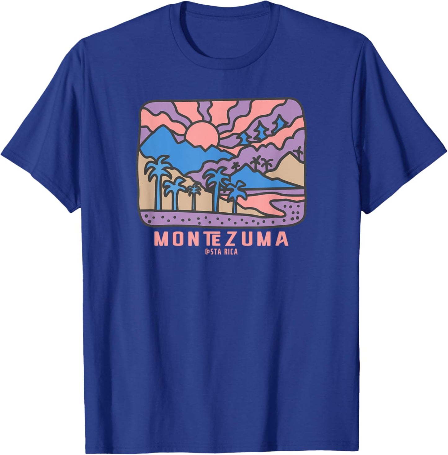 Montezuma Costa Rica T-Shirt - T-Shirt | Royal