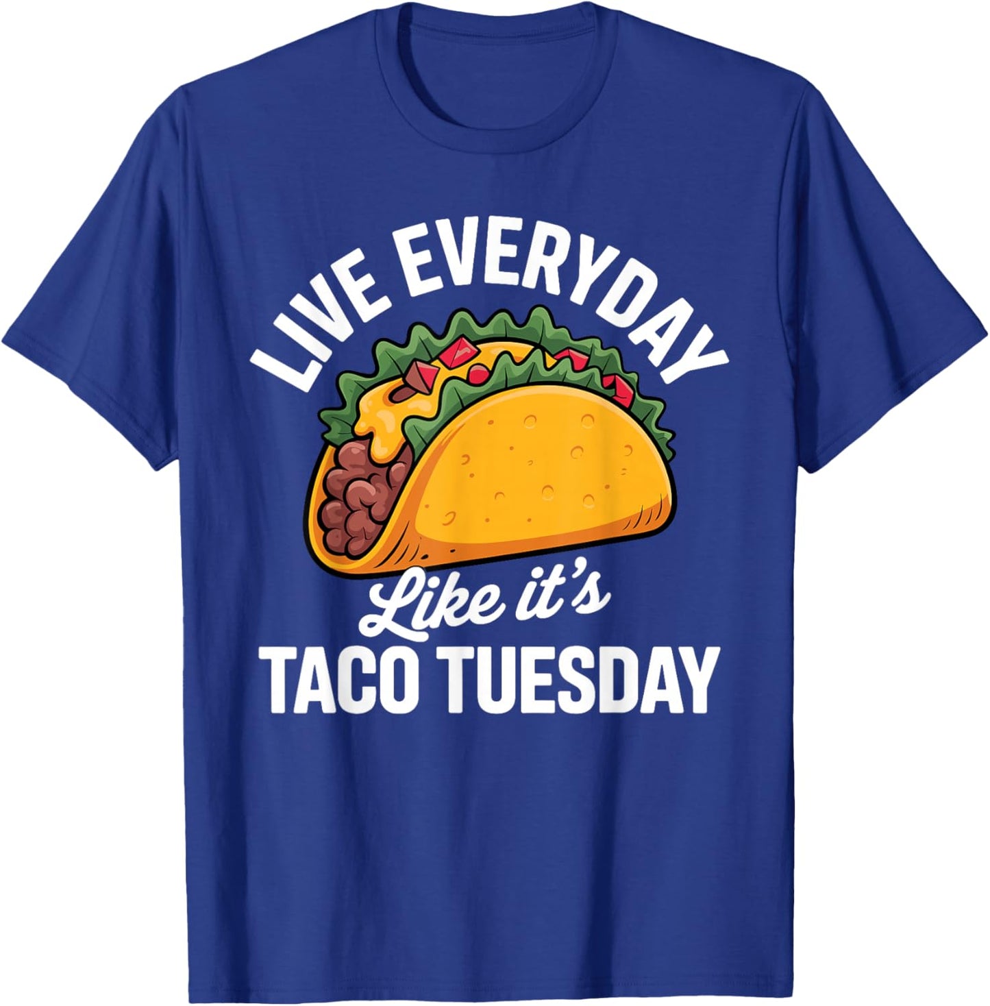 Funny Taco Costume Women Cinco De Mayo Taco Lover T-Shirt - T-Shirt | Royal