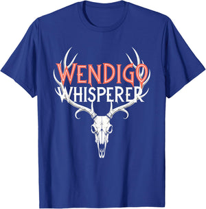 Wendigo Cryptid Creature Forest Demon Mythical Horror Legend T-Shirt - T-Shirt | Royal