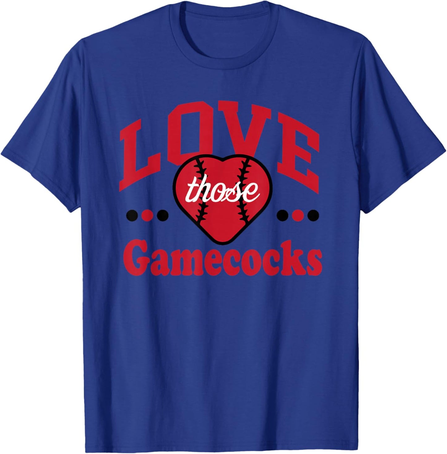 Love those Gamecocks Football Spirit T-Shirt - T-Shirt | Royal