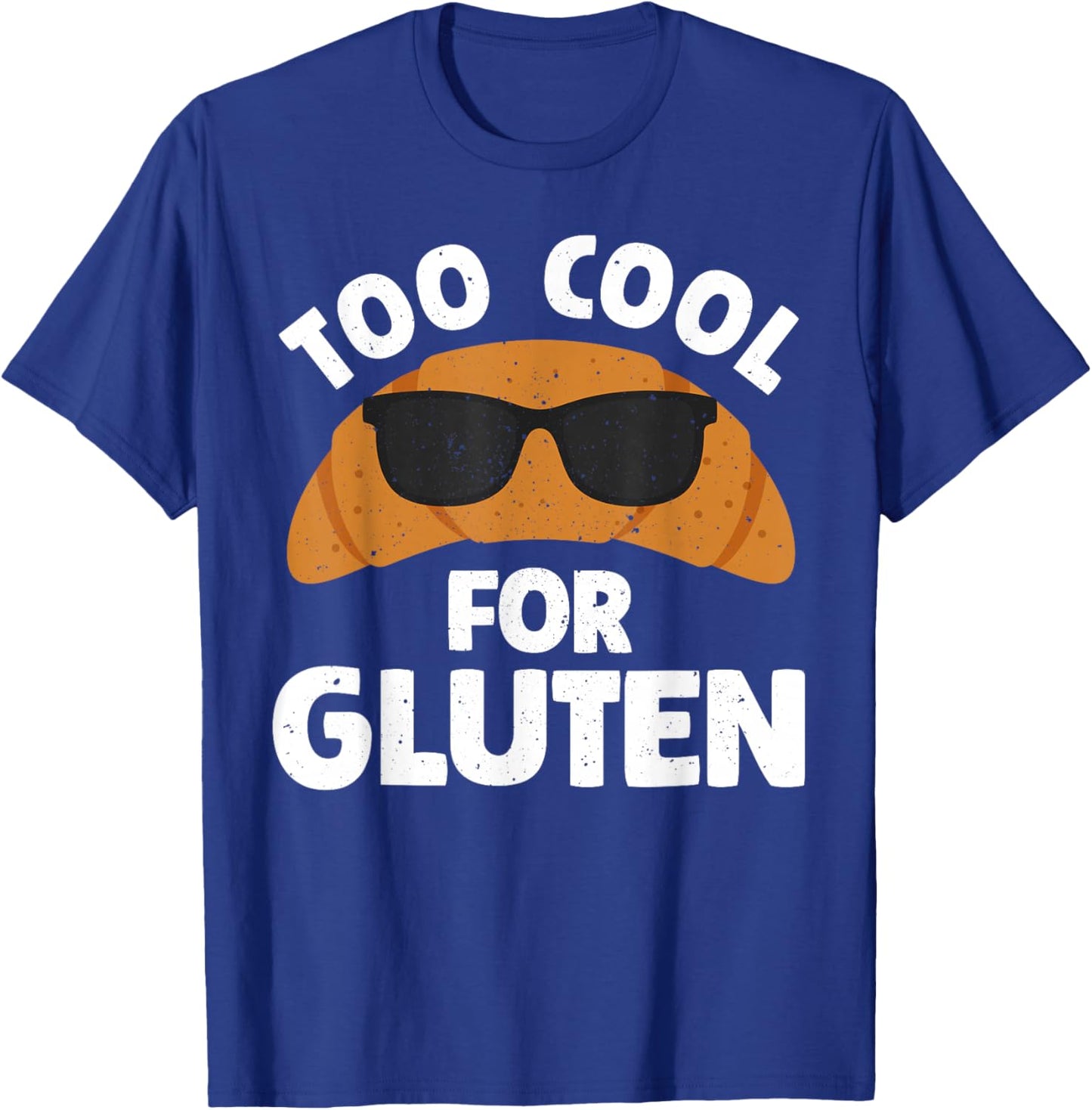 Funny Gluten Free Art For Boys Girls Men Celiac Awareness T-Shirt - T-Shirt | Royal