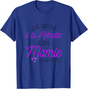 Granny Retired Funny Retirement Gift Grandma Pensioner T-Shirt - T-Shirt | Royal