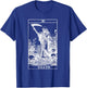 Tarot Card Death XIII Angel Skull Vintage Dead Reaper Grim T-Shirt - T-Shirt | Royal