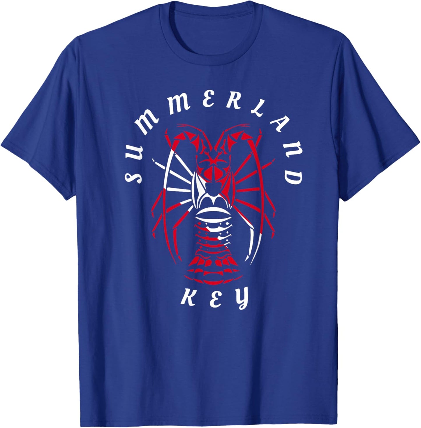 Summerland Key Florida Keys Spiny Lobster Lobstering Diving Men Women Kids T-Shirt - T-Shirt | Royal