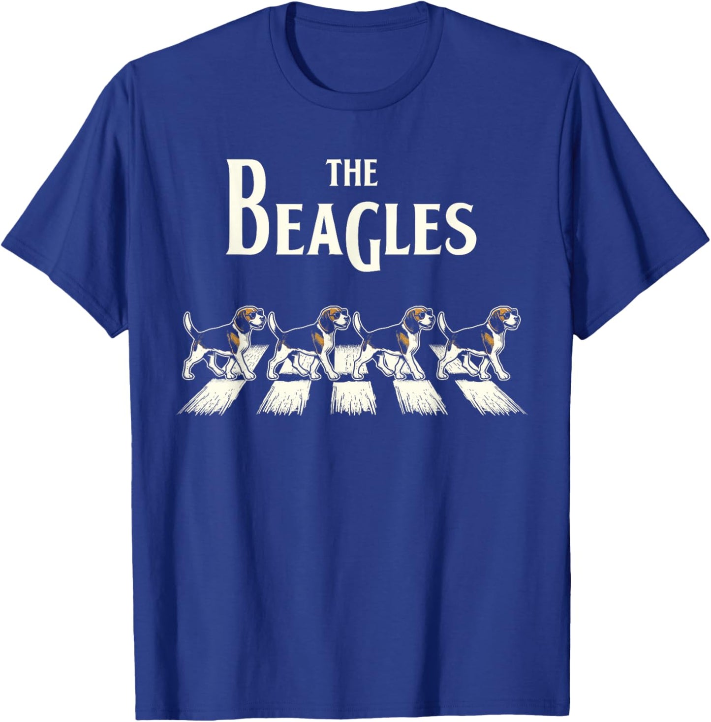 The Beagles Funny Retro Music Men Women Kids Funny Beagles T-Shirt - T-Shirt | Royal