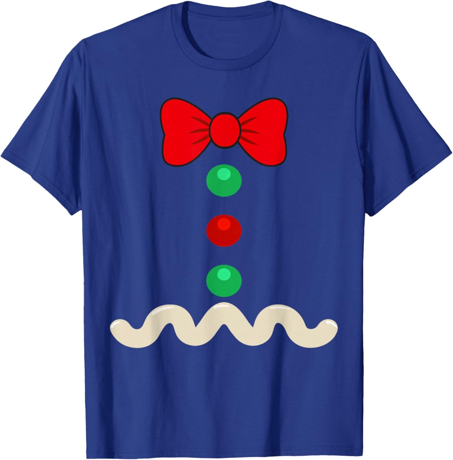 Gingerbread Man Costume Halloween Christmas T-Shirt - T-Shirt | Royal