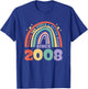 Making the world a better place since 2008, 2008 Birthday T-Shirt - T-Shirt | Royal