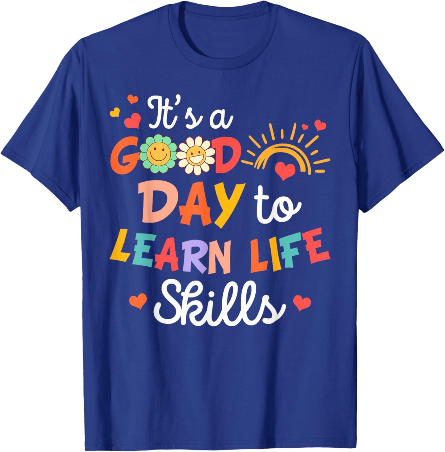 FCS Teacher Consumer Science Good Day To Learn Life Skills T-Shirt - T-Shirt | Royal