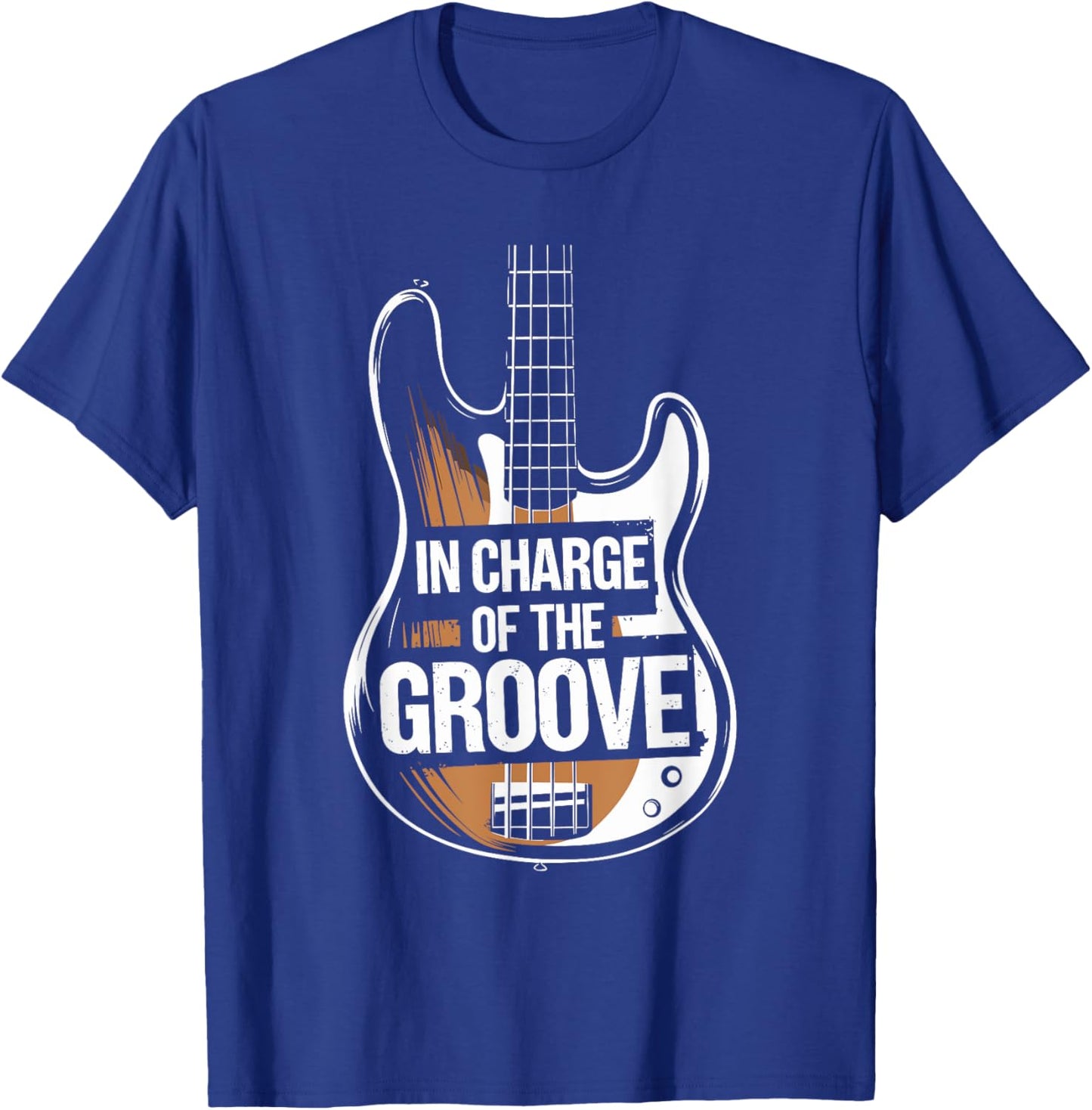 Bass Player Musician for Bass Guitar Bassist T-Shirt - T-Shirt | Royal