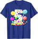 Kids 5th Candy Birthday Party Five Year Old Girl Candy T-Shirt - T-Shirt | Royal