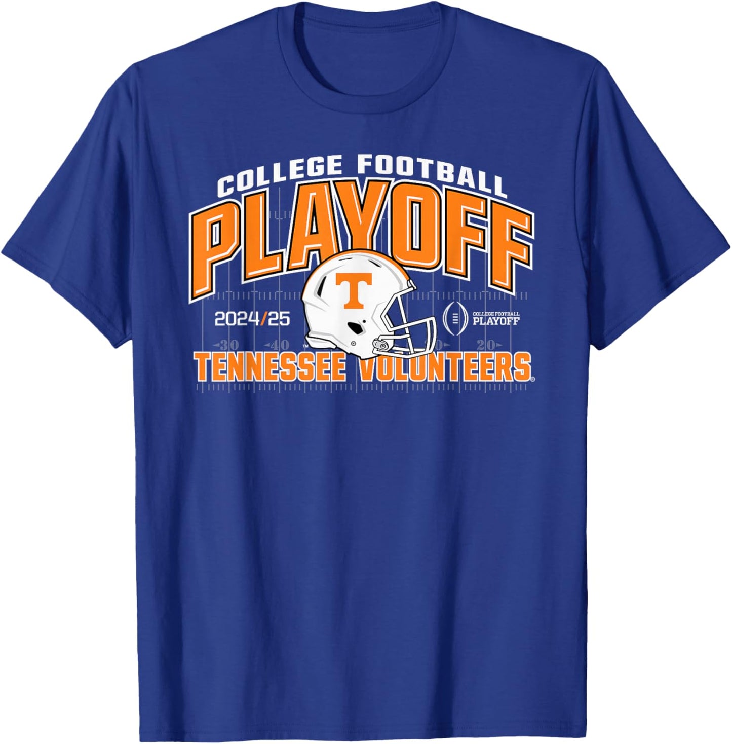 Elite Authentics Tennessee Volunteers -Adults , Black, Small, Short Sleeve, Modern, , Letter Print, Football, 1 Count T-Shirt - T-Shirt | Royal