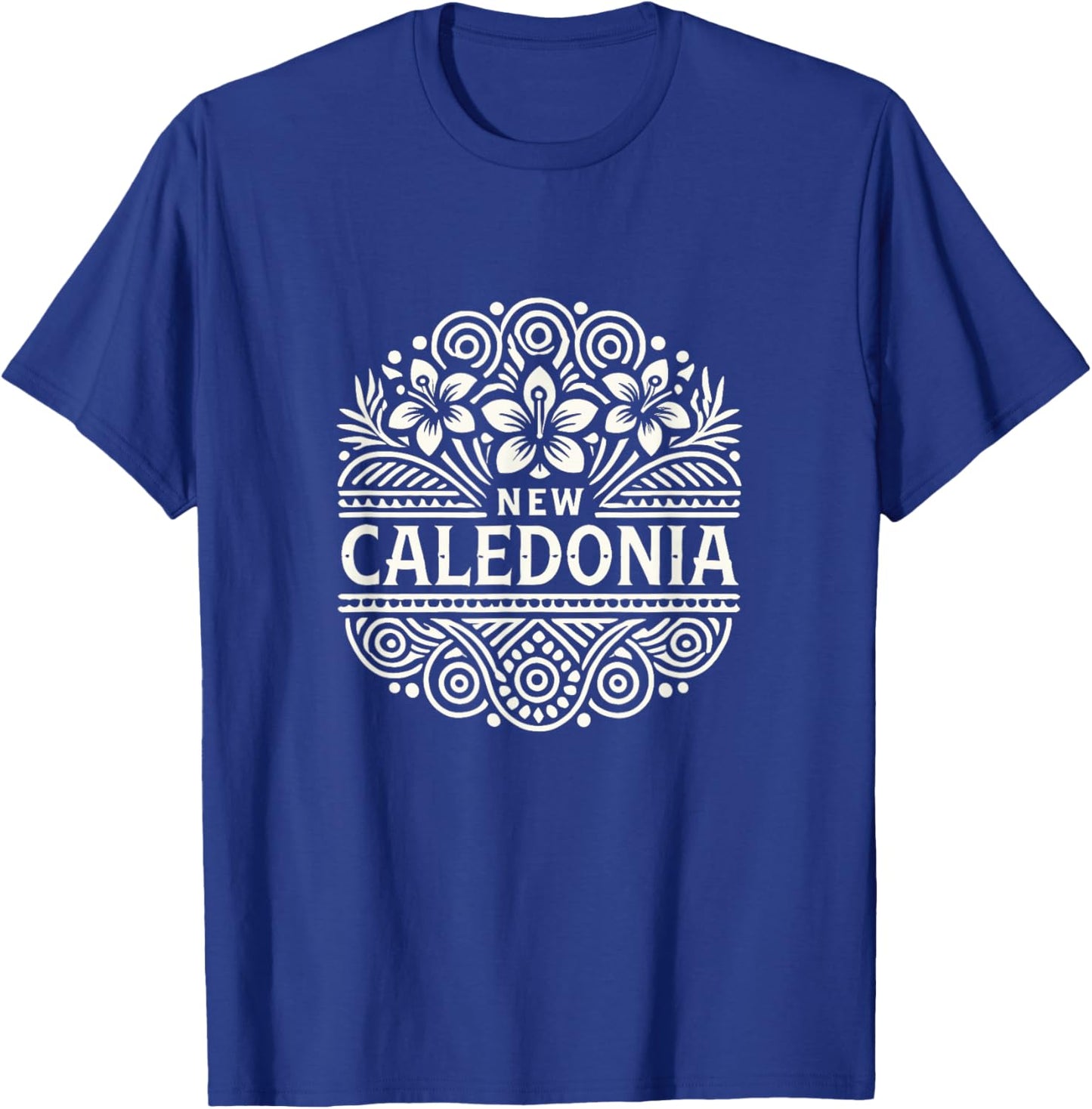 NEW CALEDONIA - Kanak People - Tropical Pacific Islander T-Shirt - T-Shirt | Royal