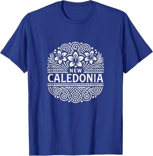 NEW CALEDONIA - Kanak People - Tropical Pacific Islander T-Shirt - T-Shirt | Royal