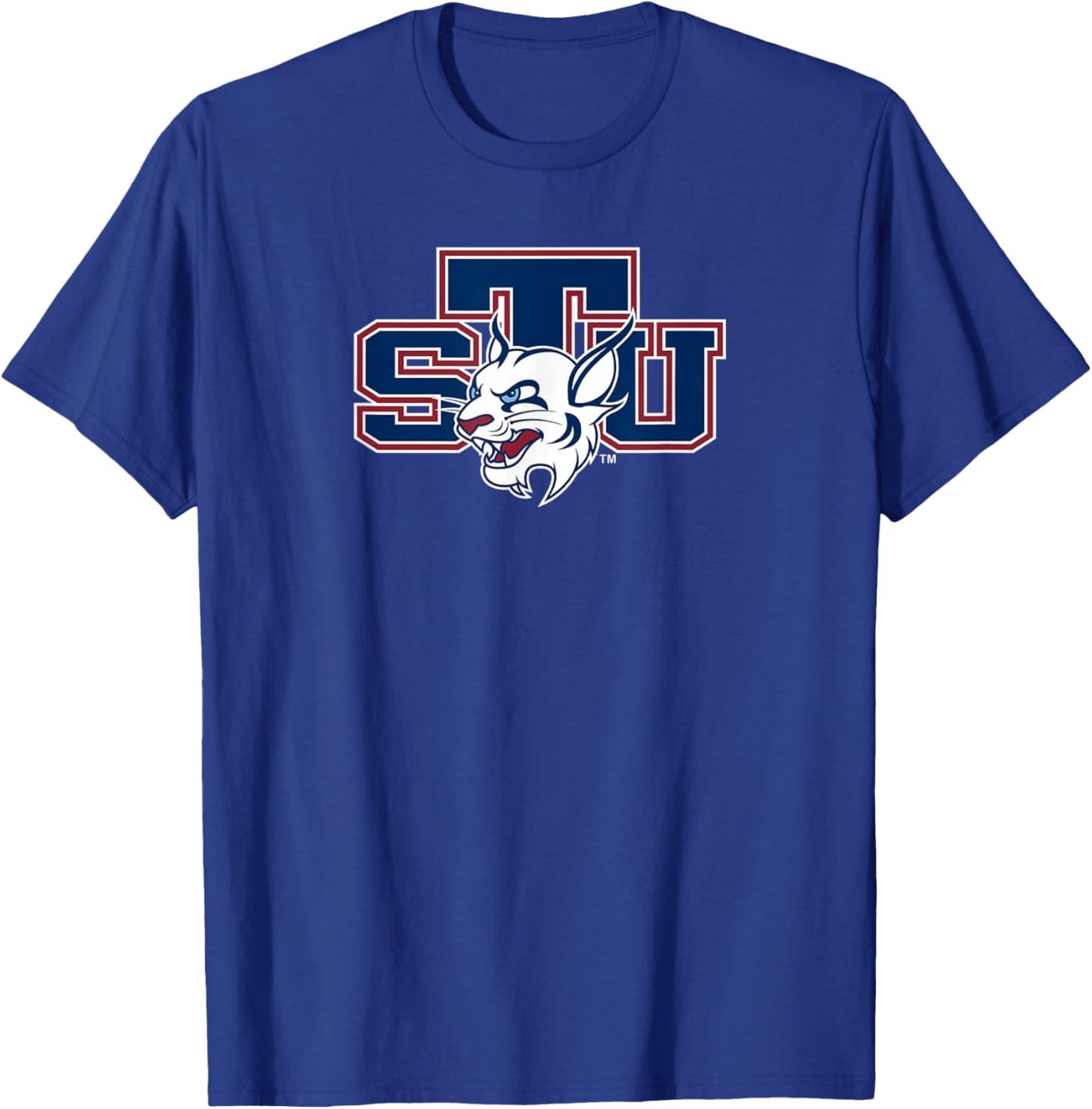 St. Thomas University Bobcats Primary Logo T-Shirt - T-Shirt | Royal