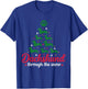 Funny Dachshund Christmas Dog tree Dachshund Xmas T-Shirt - T-Shirt | Royal