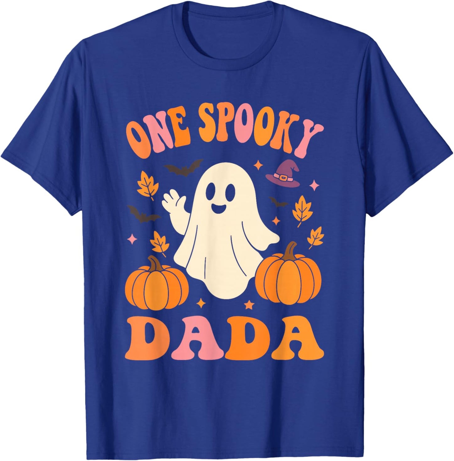 One Spooky Dada Matching Family Halloween Costumes T-Shirt - T-Shirt | Royal