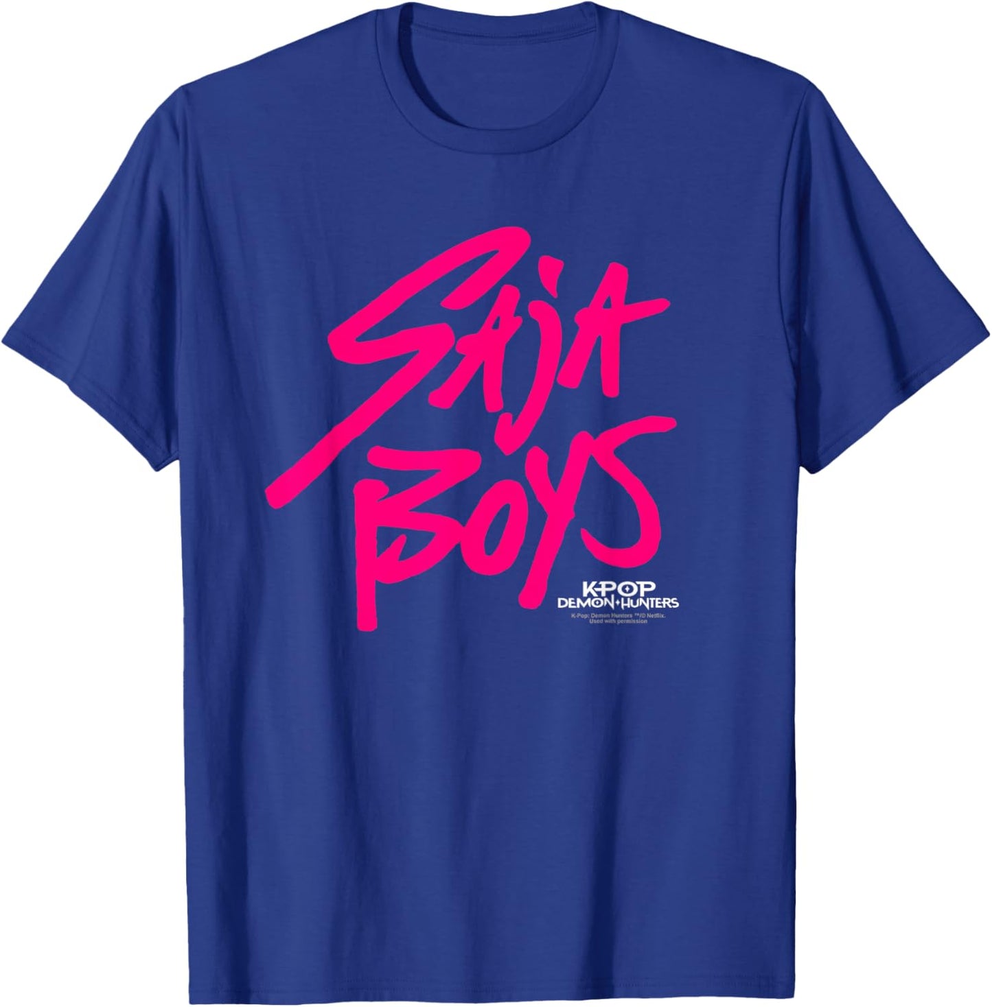KPop Demon Hunters Saja Boys Logo Offiziell lizenziert T-Shirt - T-Shirt | Royal