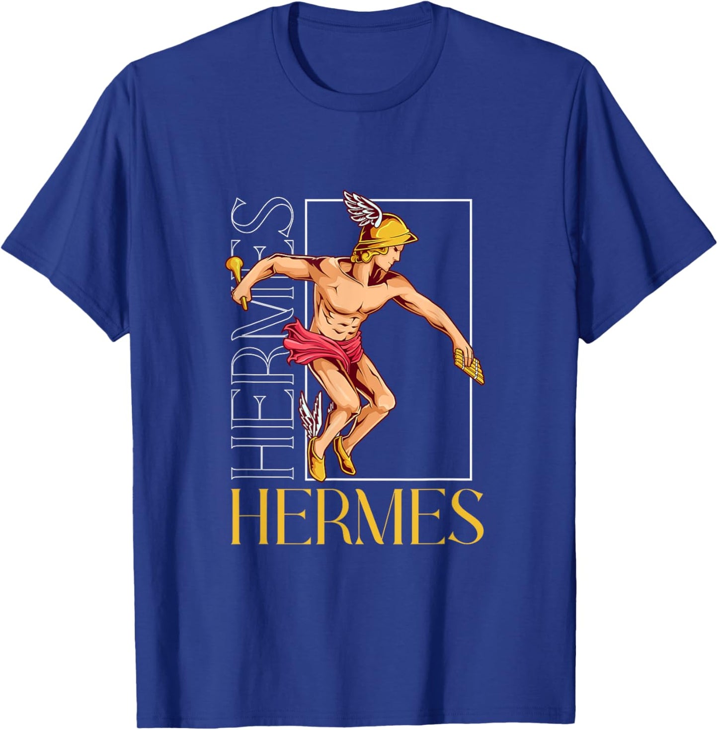 Ancient God Figure - Hermes T-Shirt - T-Shirt | Royal