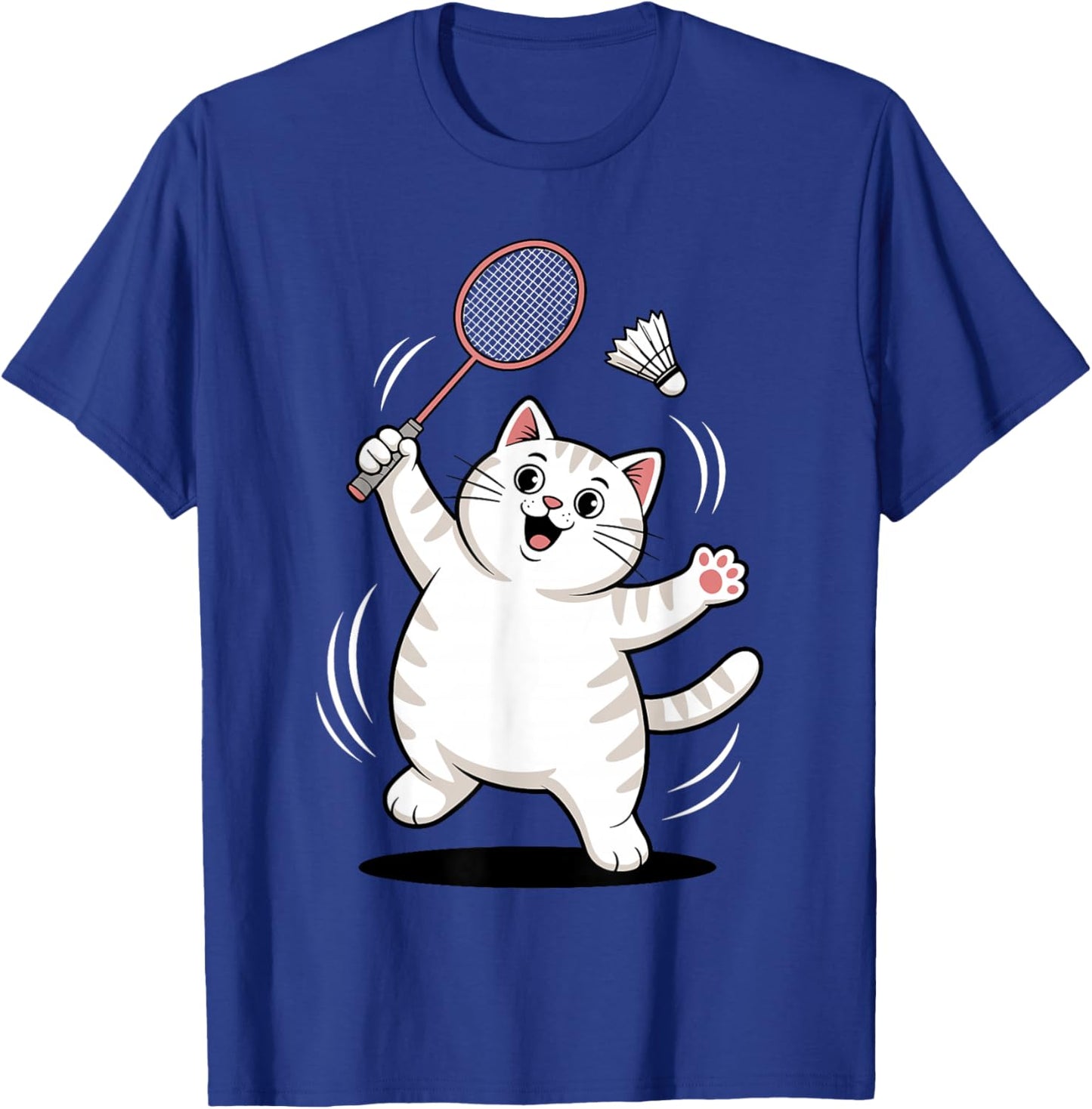 Cool Badminton Art Women Badminton Lover Badminton T-Shirt - T-Shirt | Royal