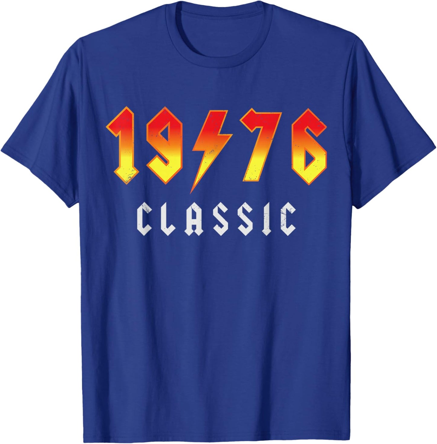 1976 Birthday Man 50th Decoration Funny 50s 50th Birthday T-Shirt - T-Shirt | Royal