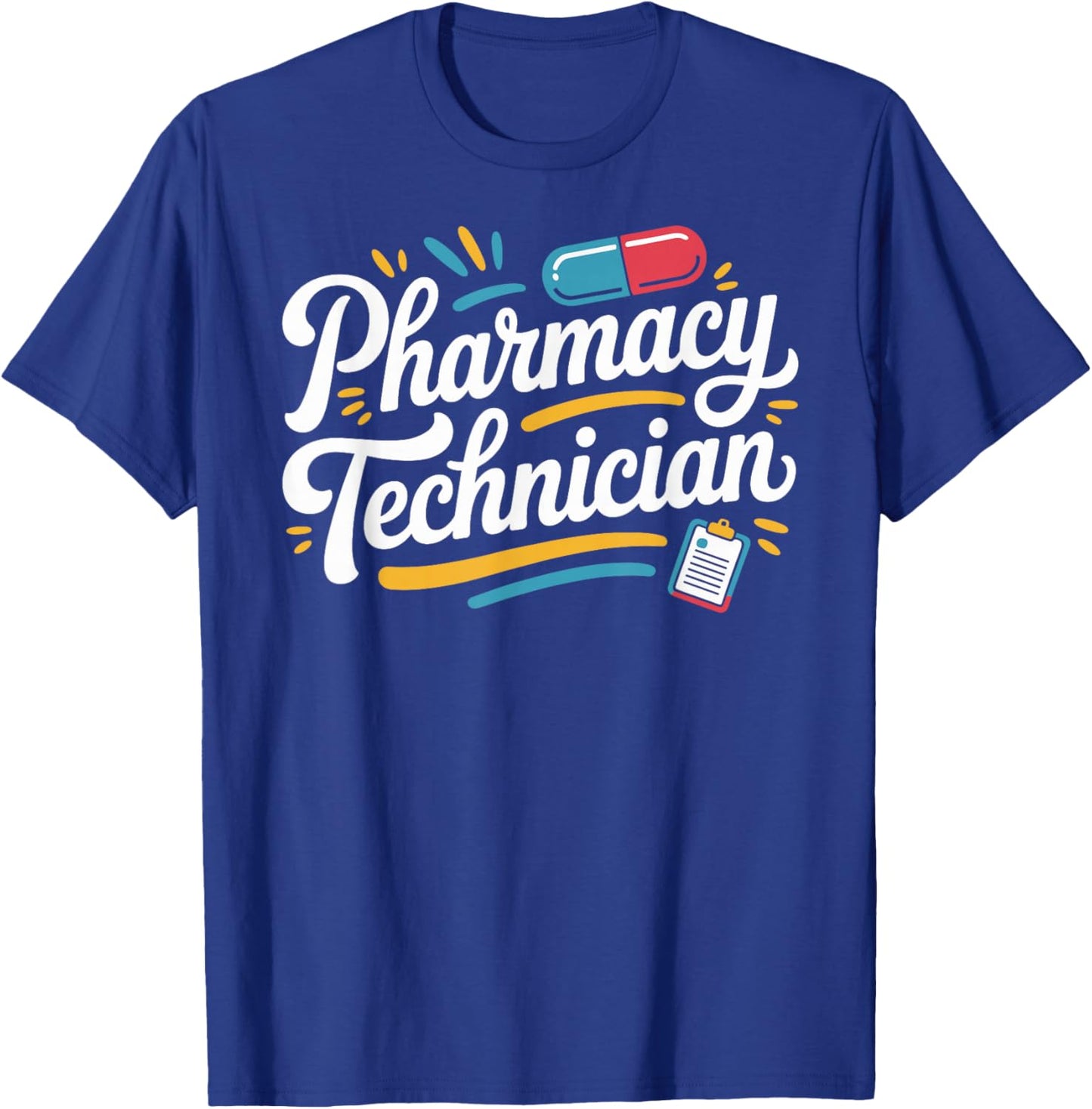Pharmacy Technician T-Shirt - T-Shirt | Royal