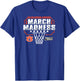 Auburn Tigers March Madness 2025 Men's Basketball Navy T-Shirt - T-Shirt | Royal