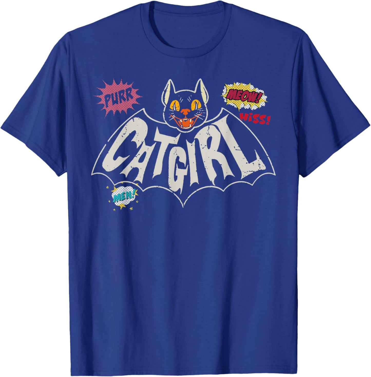 The Catgirl Vintage T-Shirt - T-Shirt | Royal