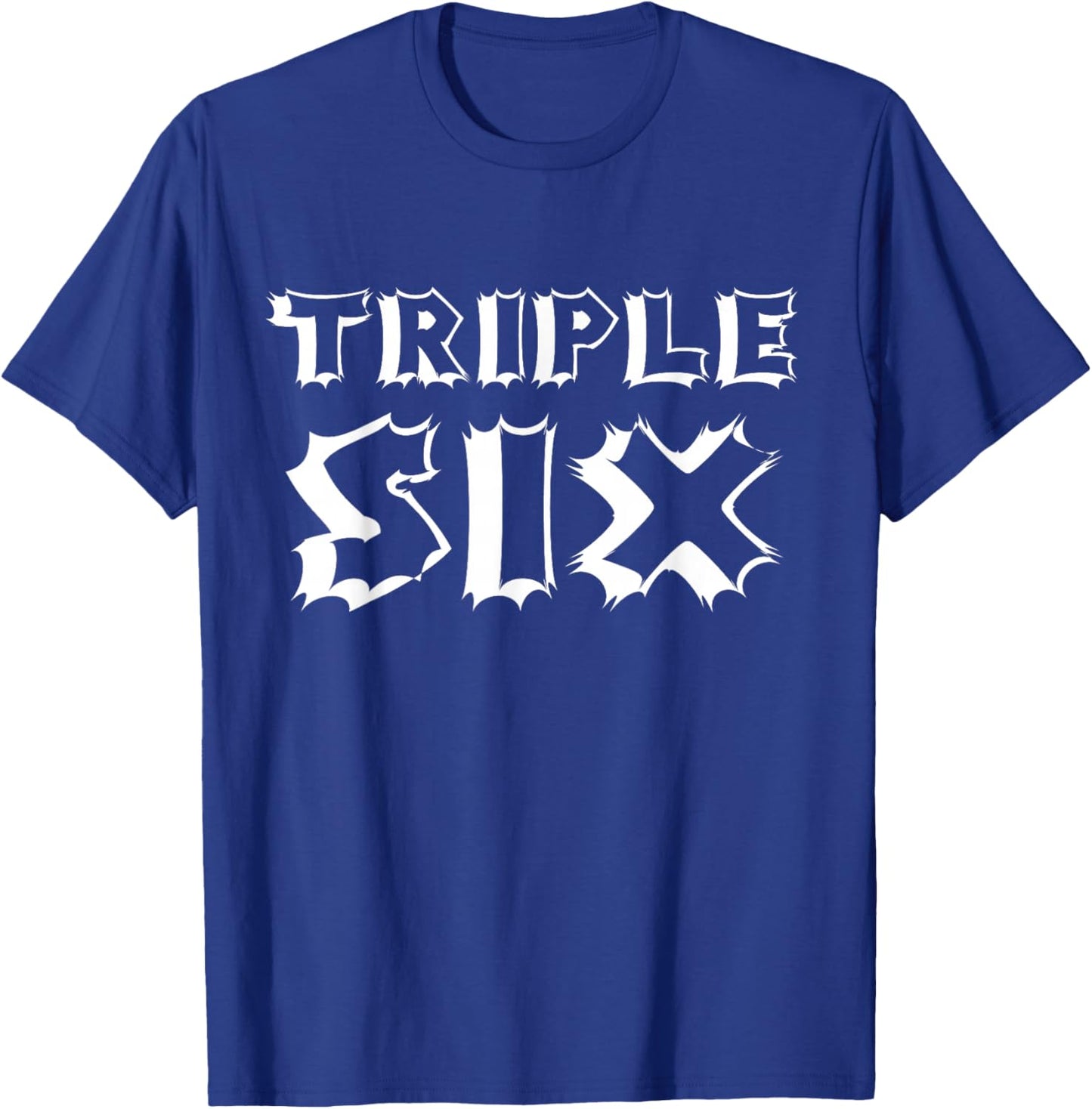 Triple Six 666 pour Toujours T-Shirt - T-Shirt | Royal