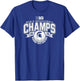 Michigan State Spartans Men's Basketball Big Ten Champs 2025 T-Shirt - T-Shirt | Royal