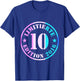 10th Birthday Limited Edition 2016 10 Years Boy Girl T-Shirt - T-Shirt | Royal
