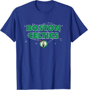 NBA Boston Celtics Playbook Logo T-Shirt - T-Shirt | Royal