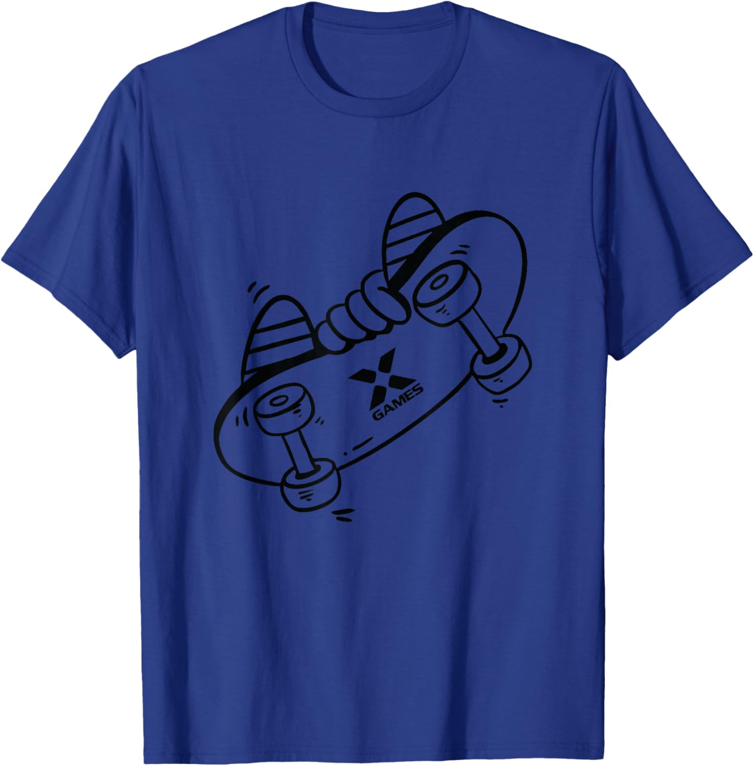 X Games Skateboard T-Shirt - T-Shirt | Royal