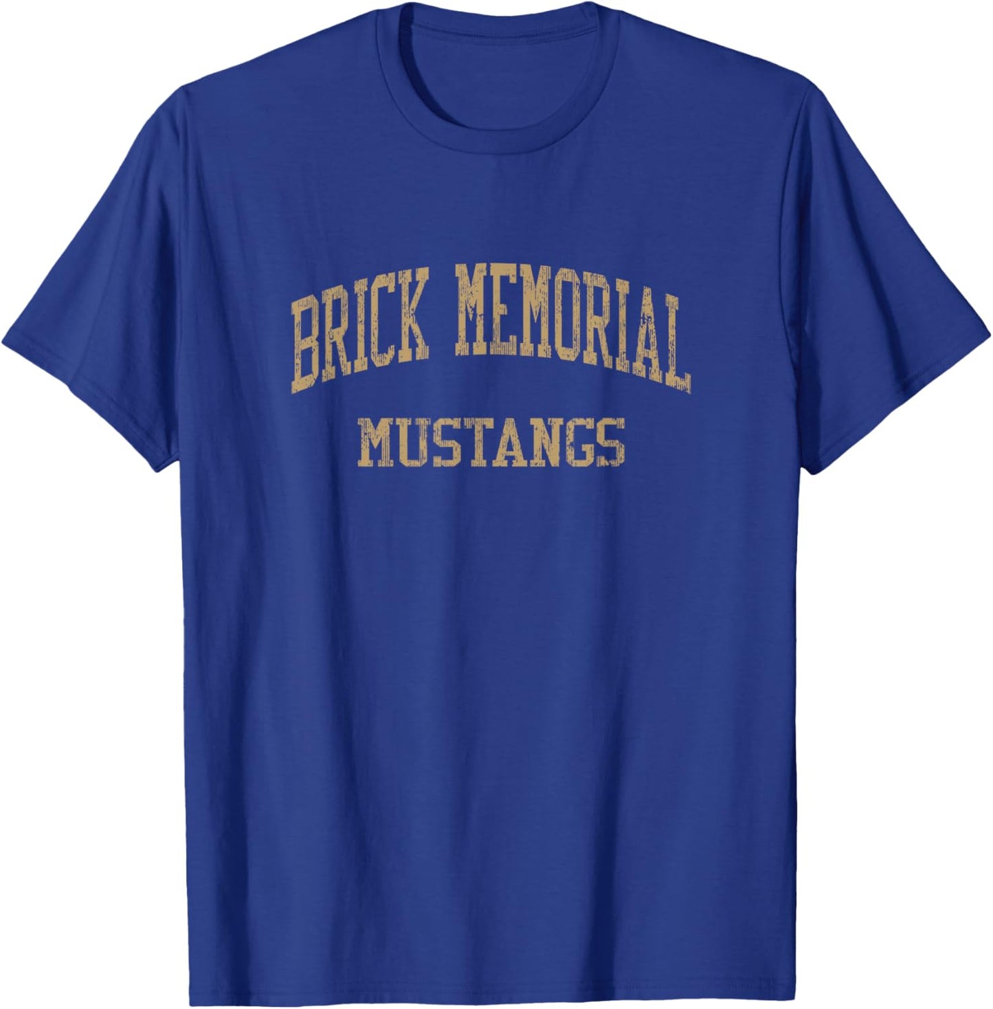 Brick Memorial High School HS Brick NJ Vintage Sports T-Shirt - T-Shirt | Royal