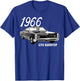 1966 66 GTO Classic Car Old School Muscle Yellow Car T-Shirt - T-Shirt | Royal