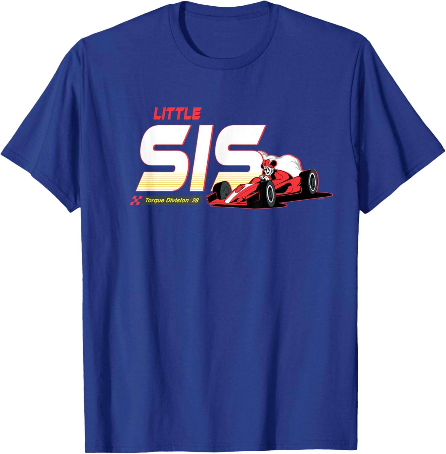 Disney Racing Little Sis Family Trip Race Car Vacation Match T-Shirt - T-Shirt | Royal
