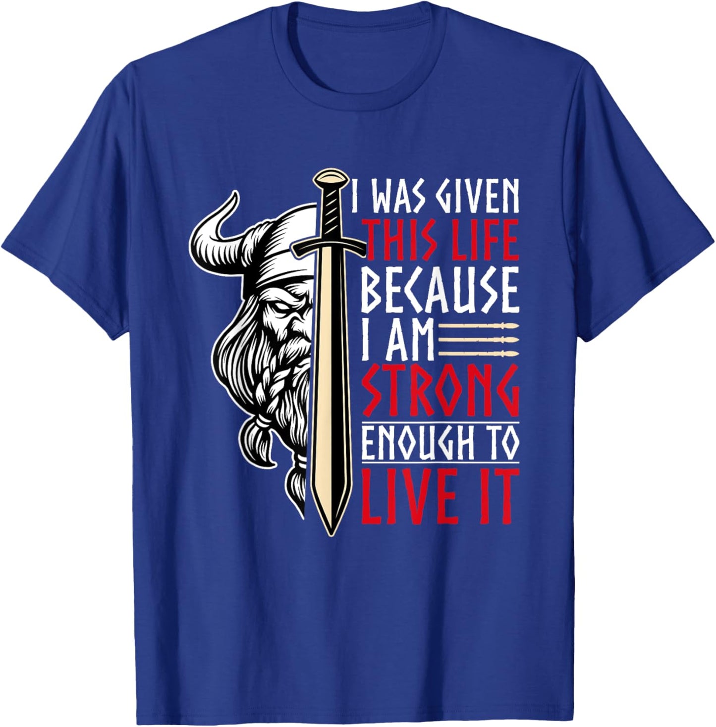 Viking Art Men Women Nordic Myth Valhalla Vikings T-Shirt - T-Shirt | Royal