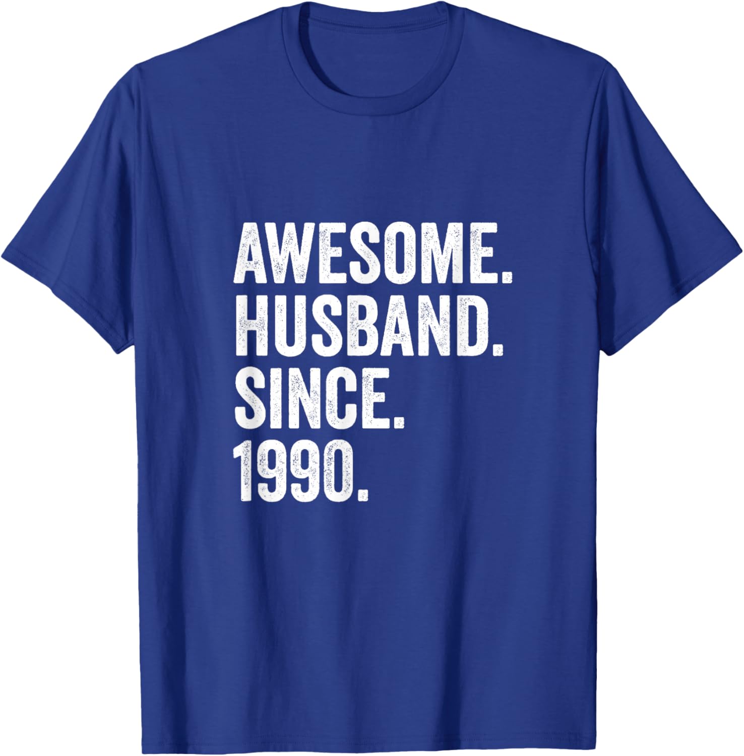 Awesome Husband Since 1990 | 36 Hochzeitstag 36 Jahre T-Shirt - T-Shirt | Royal
