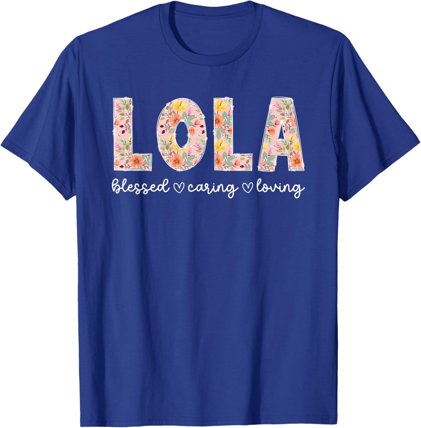 Lola Grandma Appreciation Lola Grandmother T-Shirt - T-Shirt | Royal