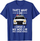 Funny Police Art Women Cop Policeman Police Officer T-Shirt - T-Shirt | Royal