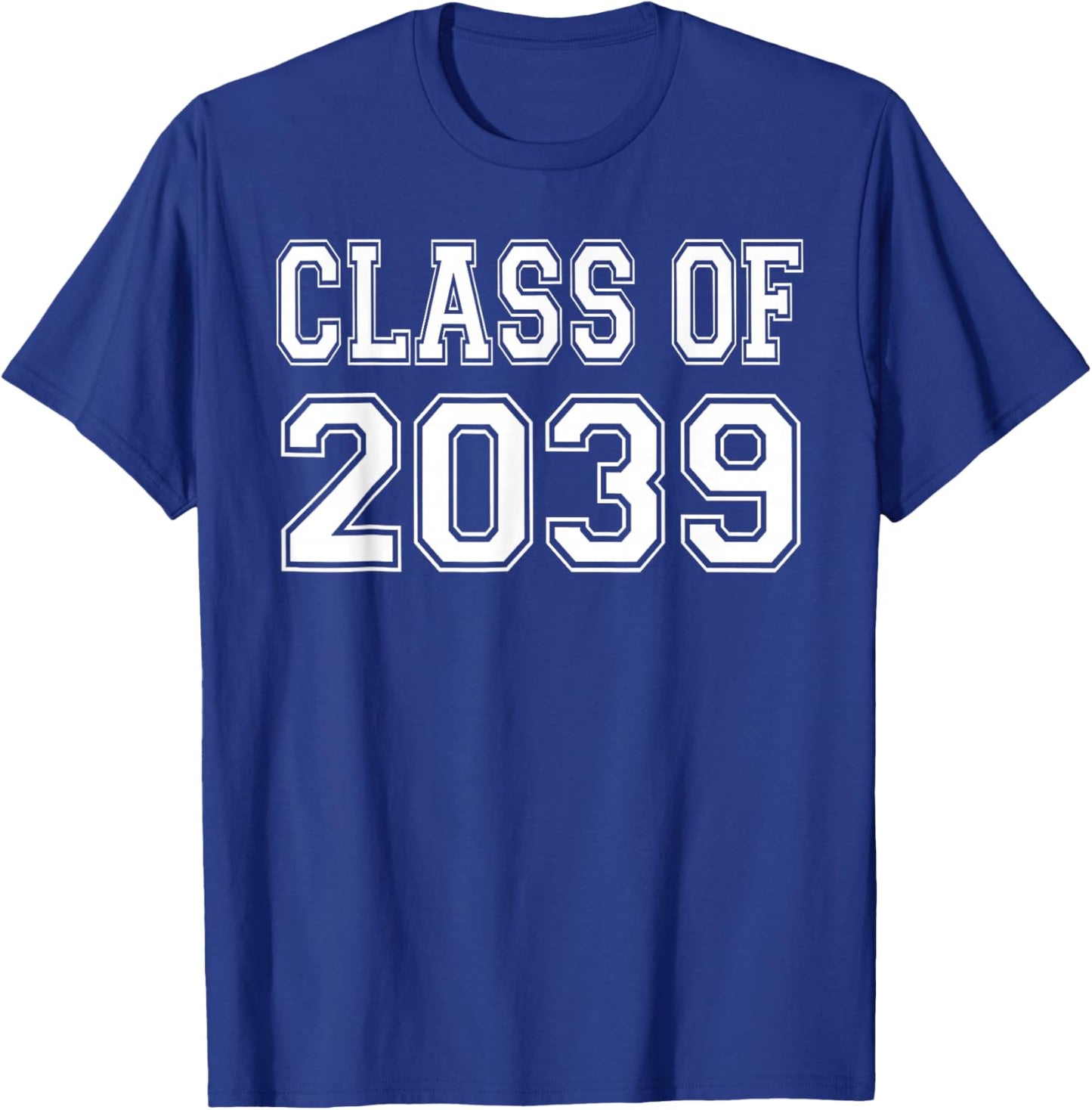 Class of 2039 Grow with me T-Shirt - T-Shirt | Royal