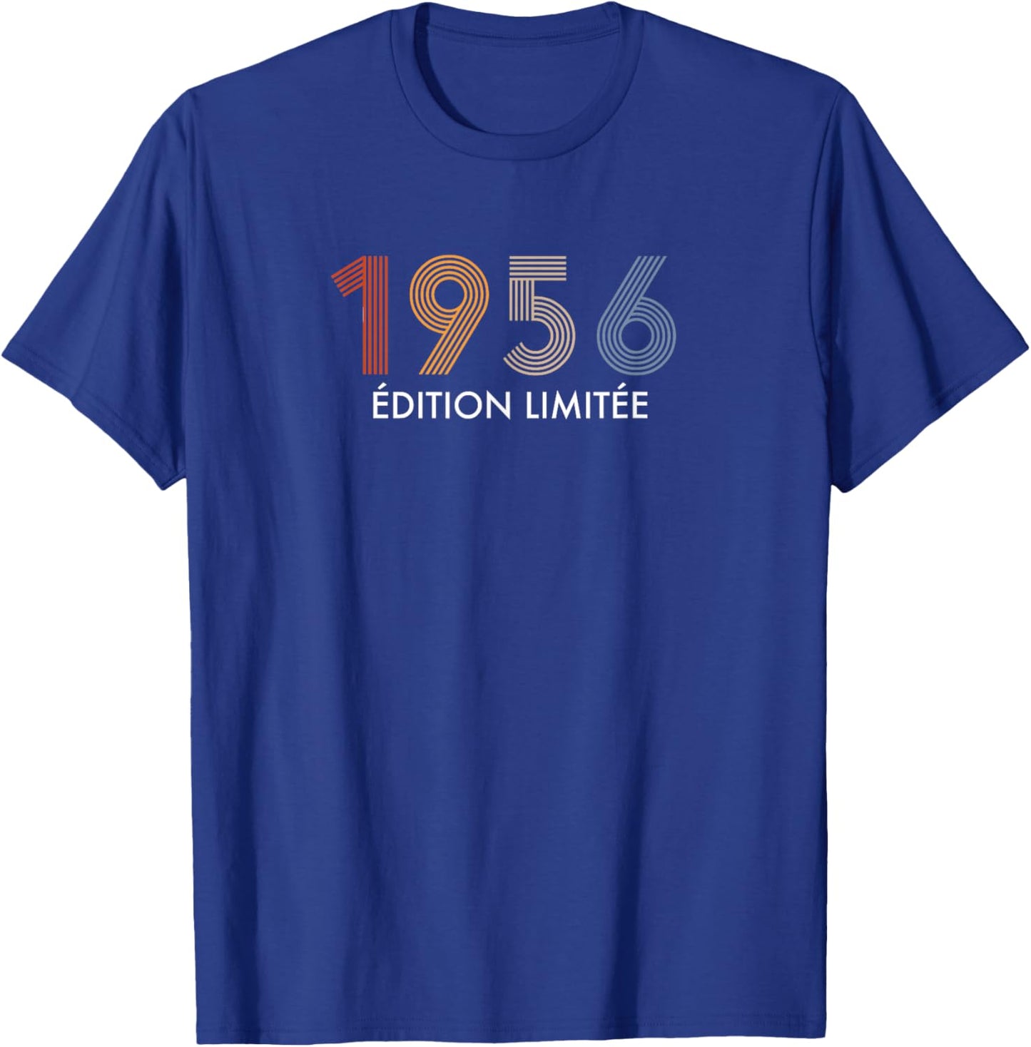 1956 Limited Edition 70 Years Birthday T-Shirt - T-Shirt | Royal
