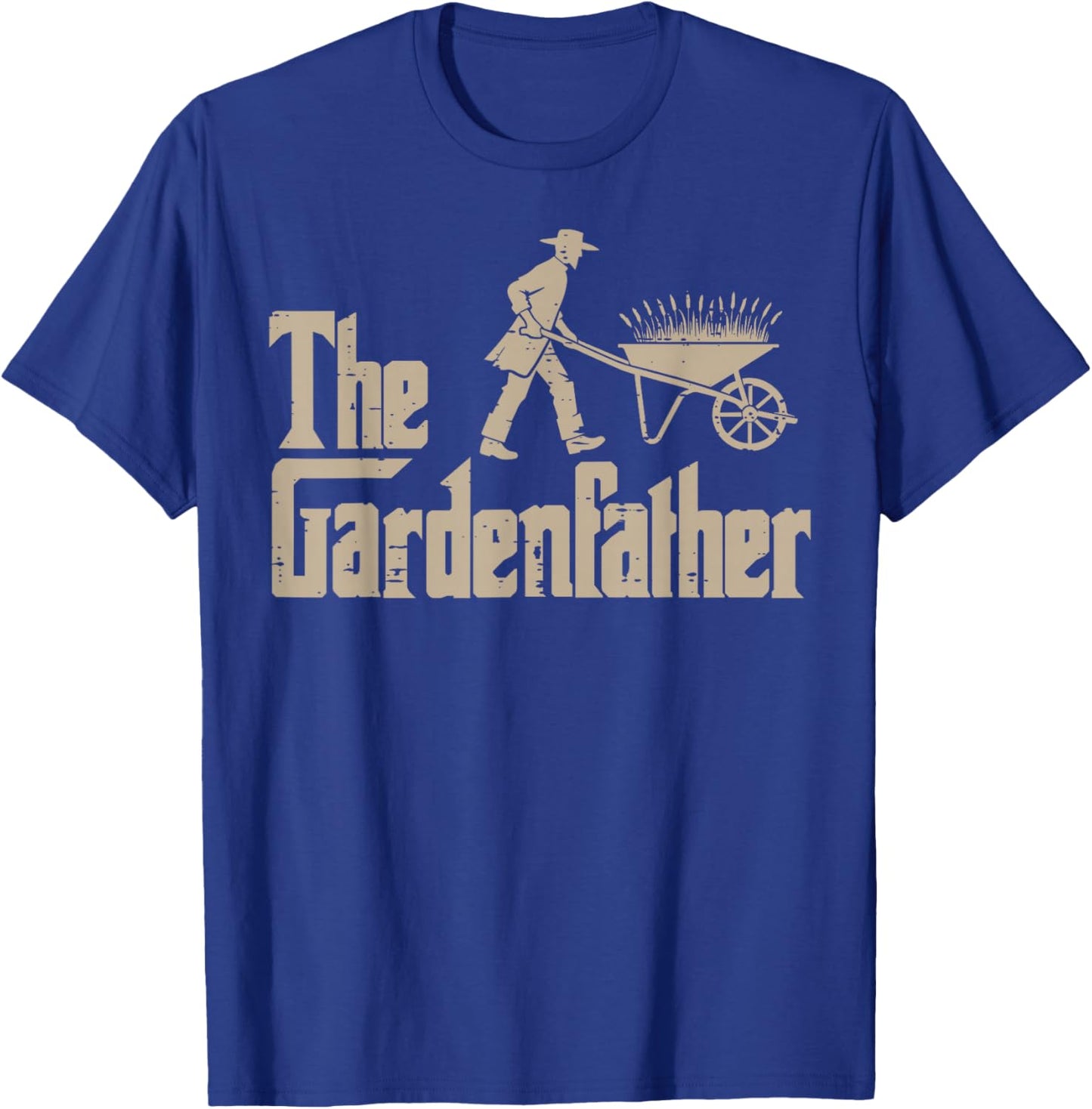 Fathers Day The Gardenfather Funny Parody Gardener Dad Papa T-Shirt - T-Shirt | Royal