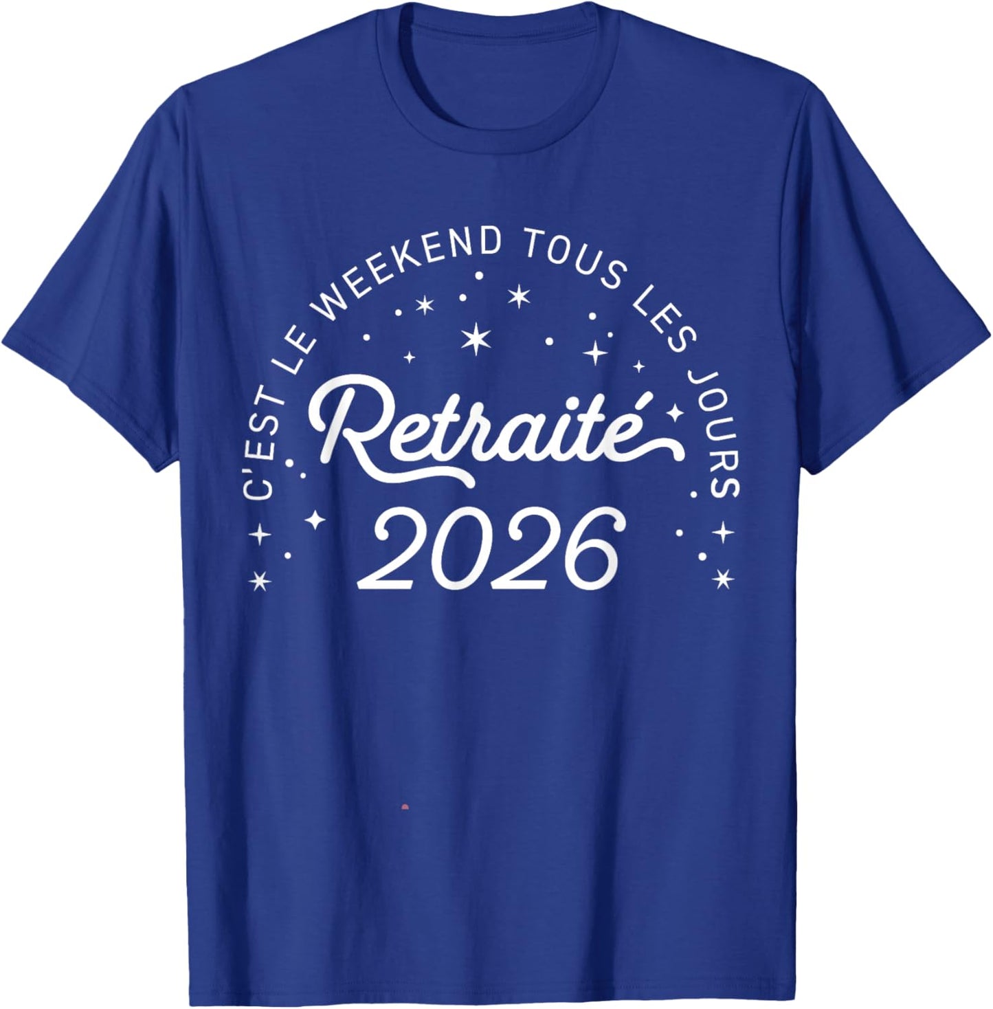 Retired Retirement in 2026 T-Shirt - T-Shirt | Royal